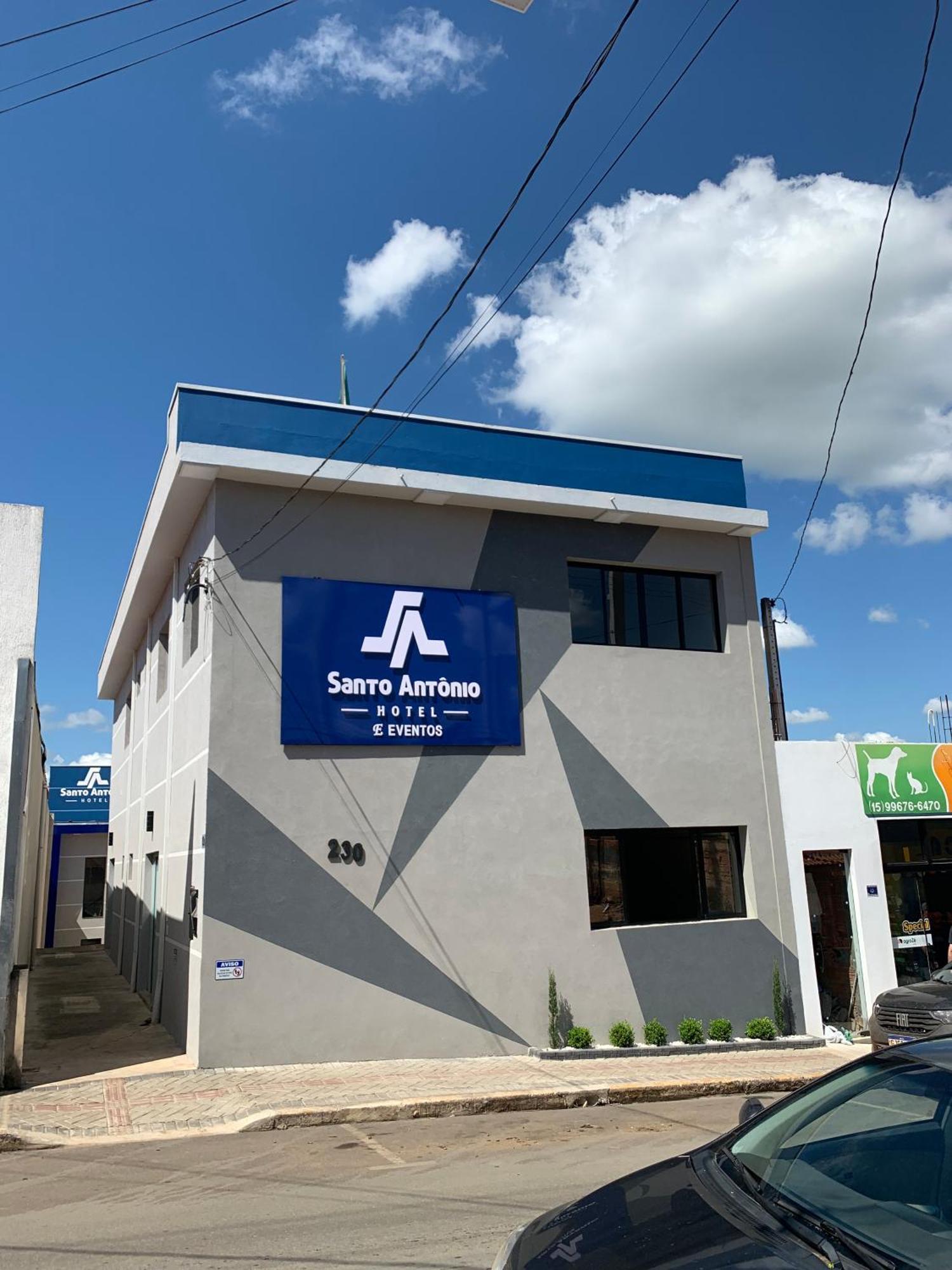 Santo Antonio Hotel Ltda Angatuba Exteriör bild